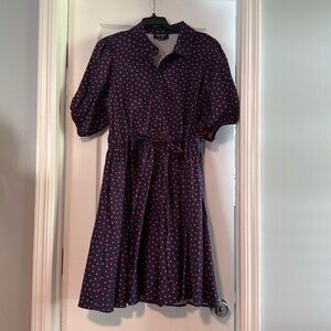 Kate spade polka dot dress